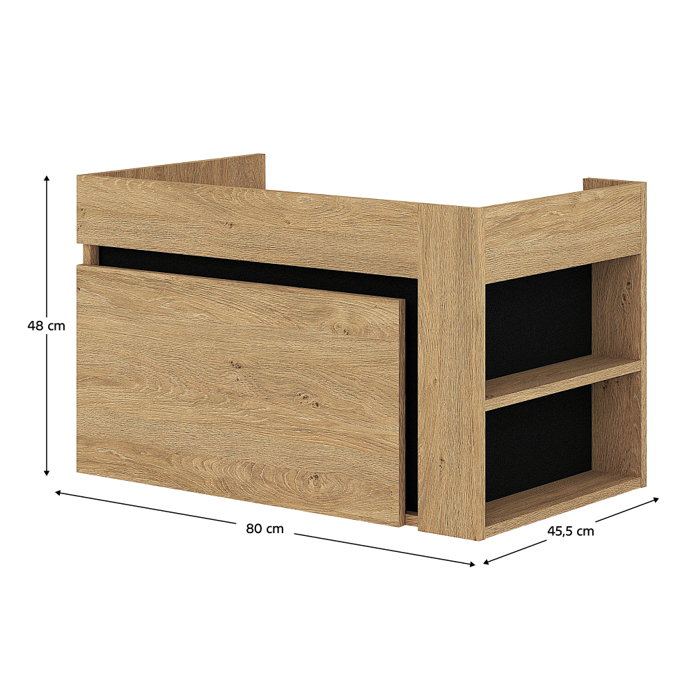 Mobilier de baie reglabil MOURO 80, vedere 3