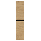 Mobilier baie MOURO, stejar auriu / negru