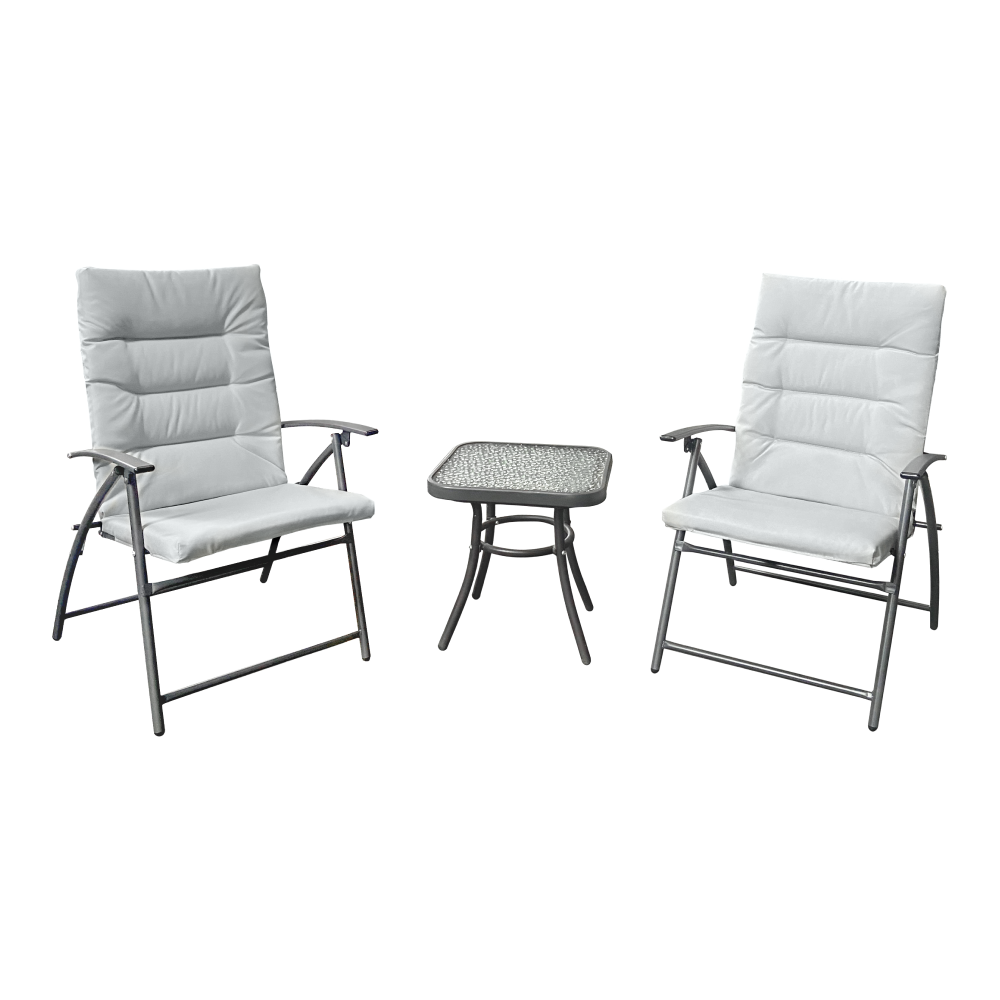 Set gradina 1+2 MUSON, gri/gri inchis