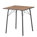 Masa dining NALAK TIP 1, stejar artisan/neagra