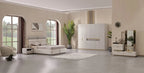 Mobilier Dormitor Napoli, crem