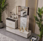 Set dormitor tapitat Mobilier Napoli, vedere 4