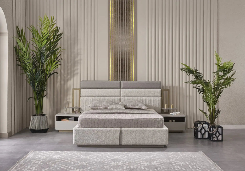 Set dormitor tapitat Mobilier Napoli, vedere 10