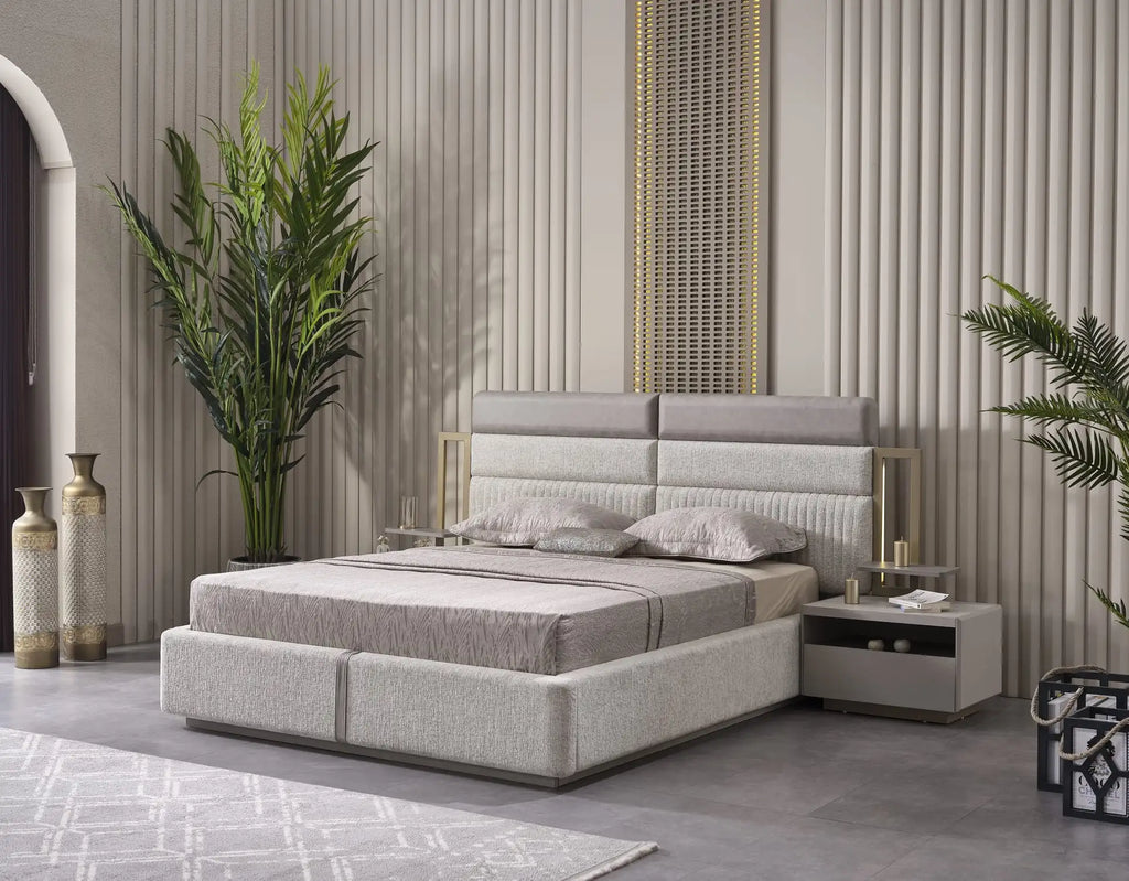 Set dormitor tapitat Mobilier Napoli, vedere 12