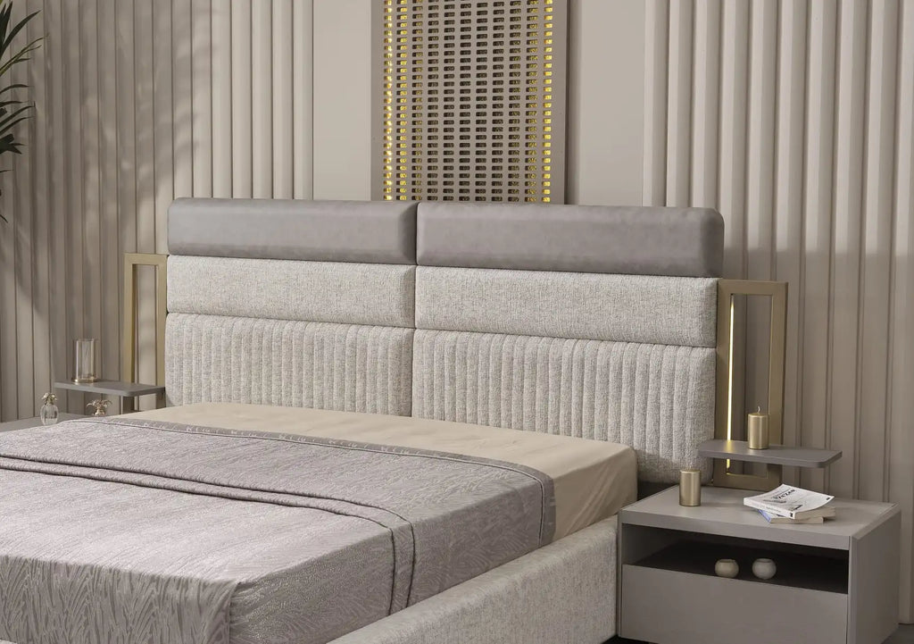 Set dormitor tapitat Mobilier Napoli, vedere 11