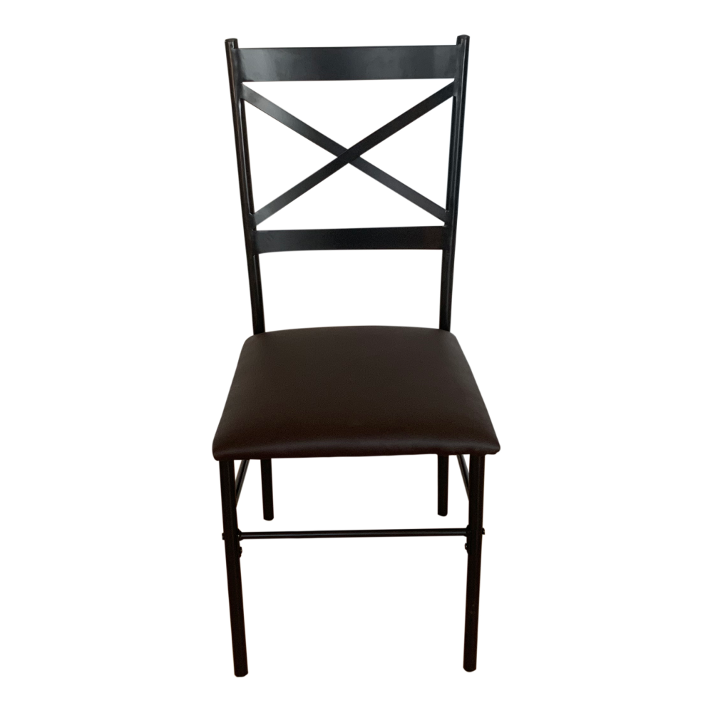 Set dining NAREN, stejar sonoma / negru / maro