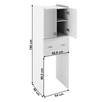 Mobilier de baie NATALI TYP 9, vedere 3