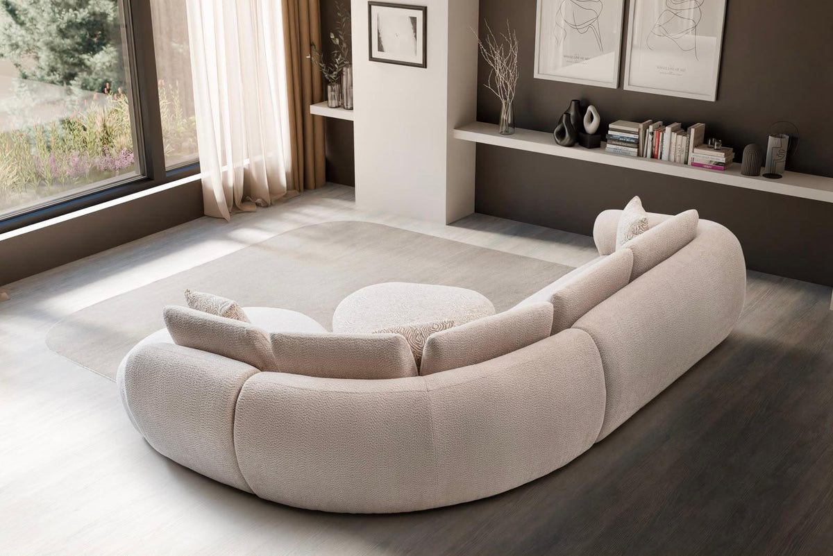 Coltar fix modern Boucle Never – Maxinova (imaginea 2)