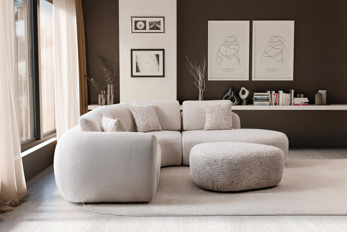 Coltar fix modern Boucle Never – Maxinova (imaginea 4)