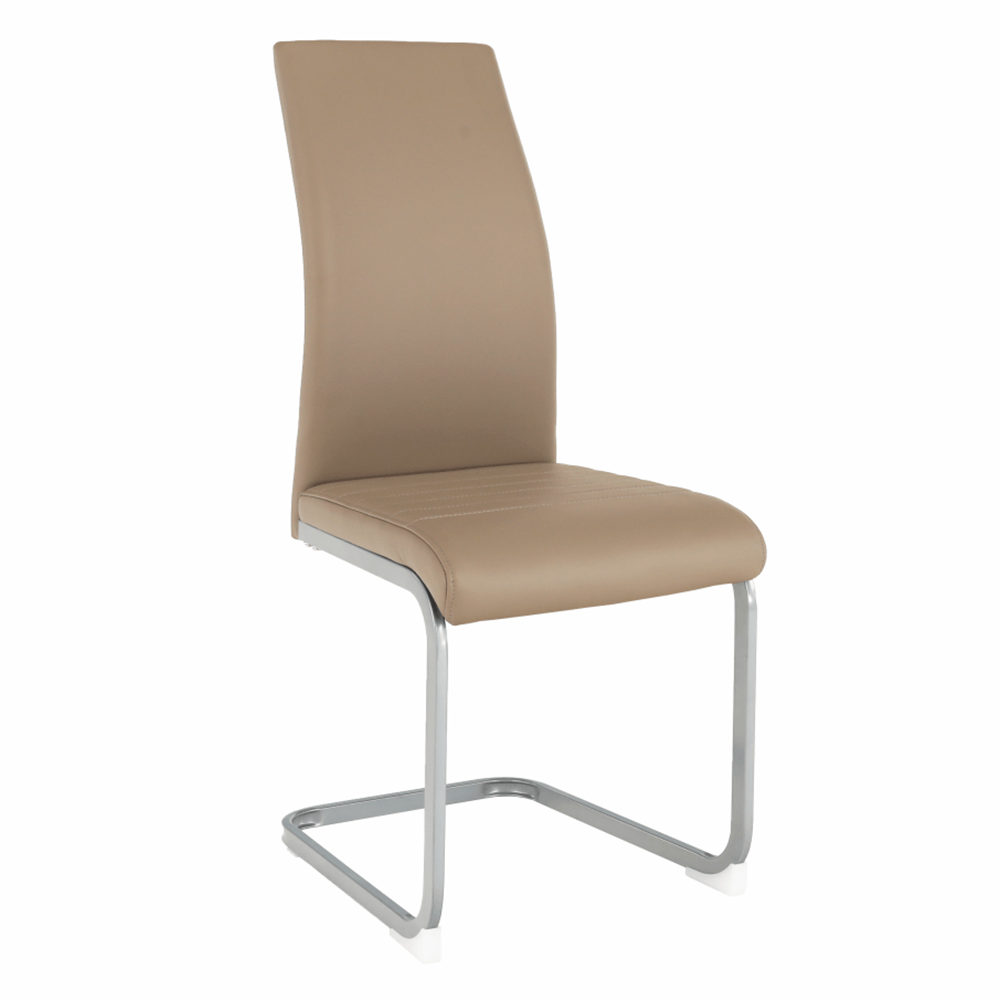 Scaun dining NOBATA, gri maro Taupe/gri