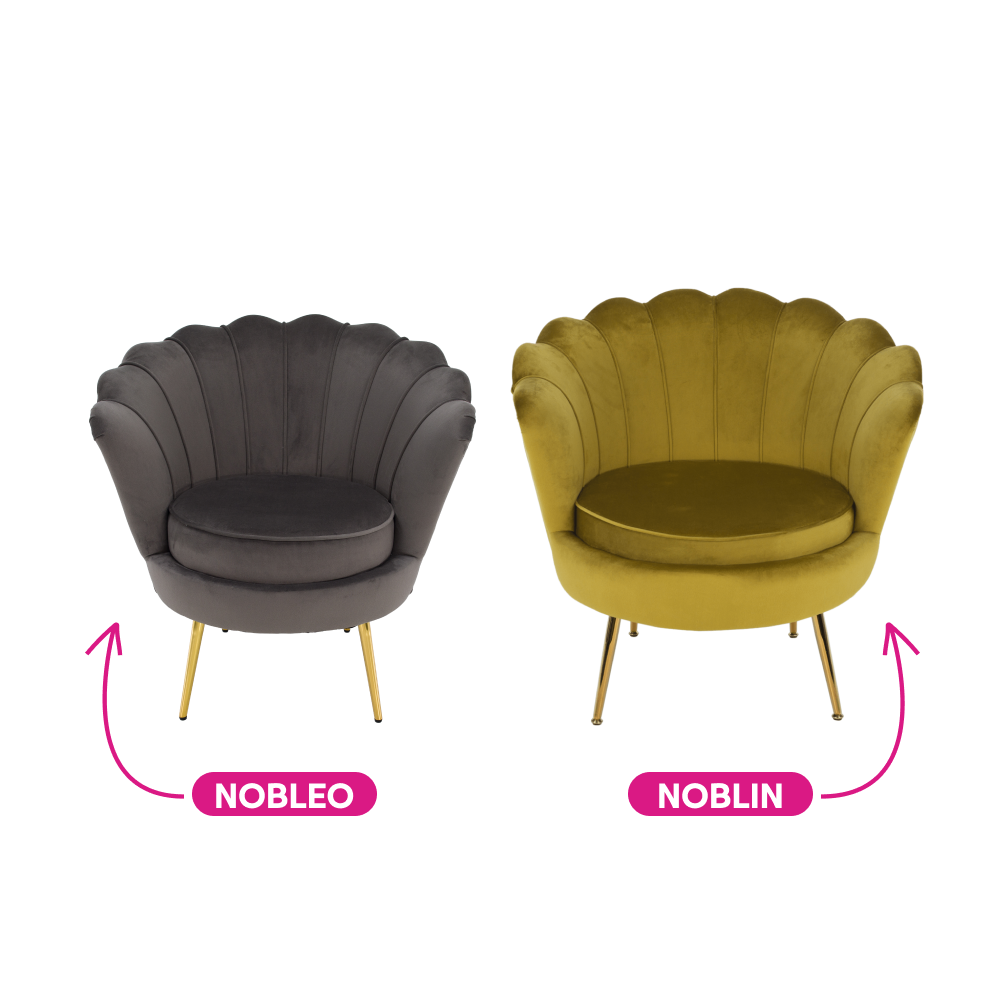 Fotoliu in stil Art-deco, NOBLIN