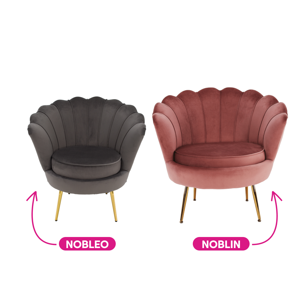Fotoliu in stil Art-deco, NOBLIN