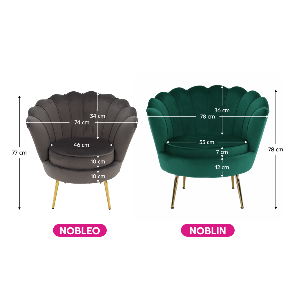 Fotoliu in stilul Art-deco, NOBLEO