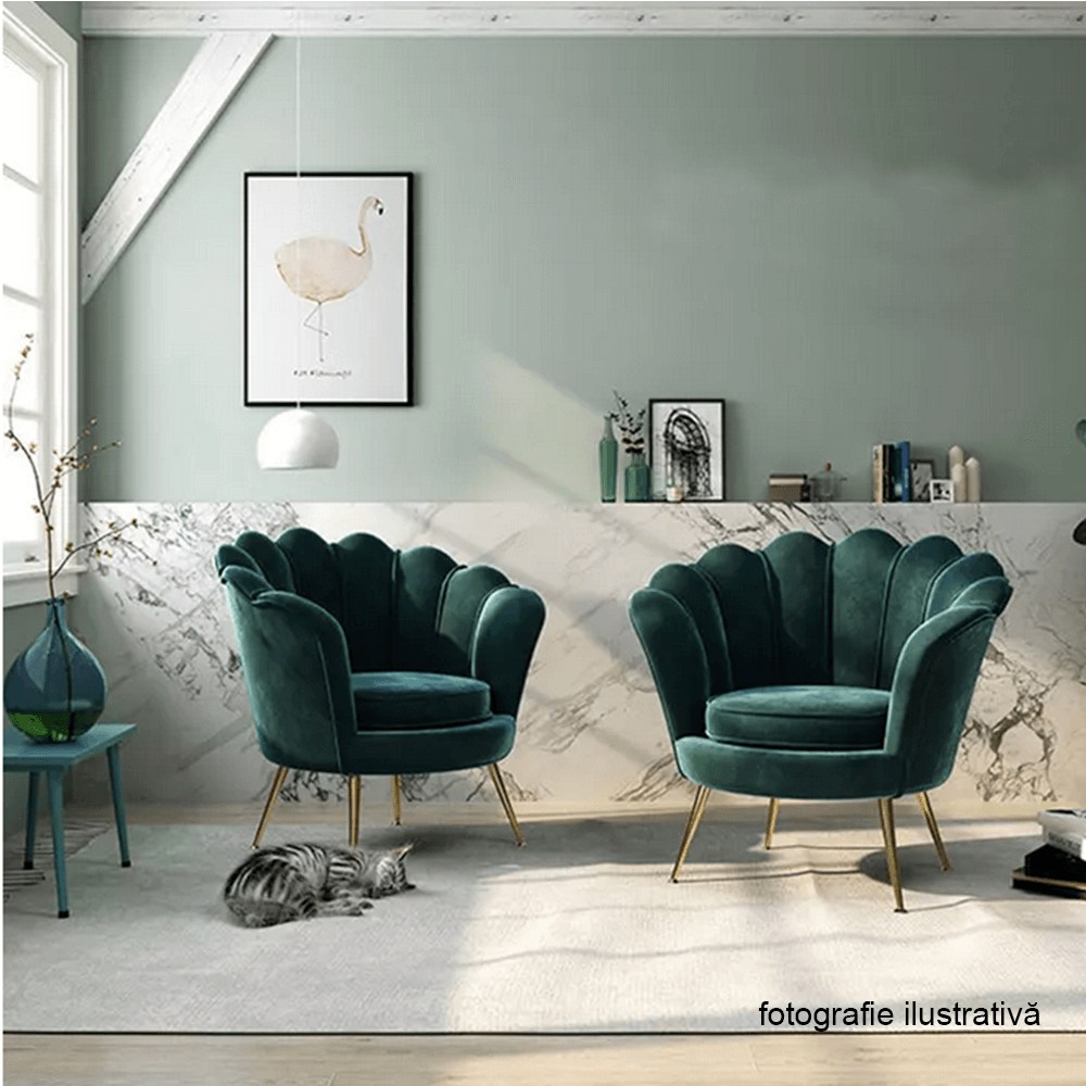 Fotoliu in stil Art-deco, NOBLIN