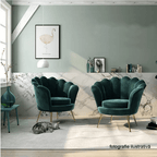 Fotoliu in stil Art-deco, NOBLIN