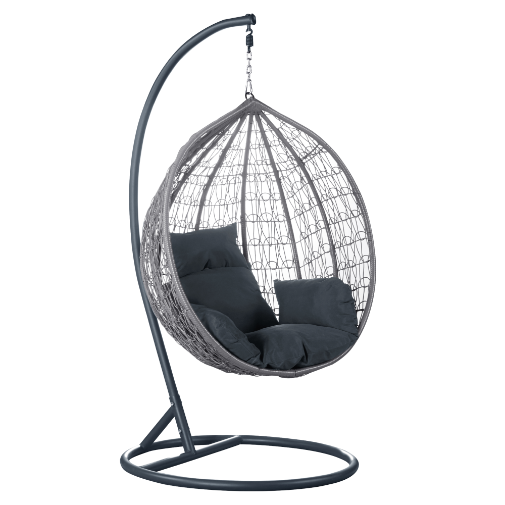 Fotoliu suspendat NOLEO, gri