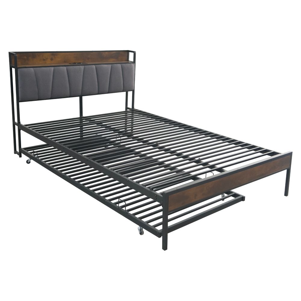 Pat NORDO, negru / gri