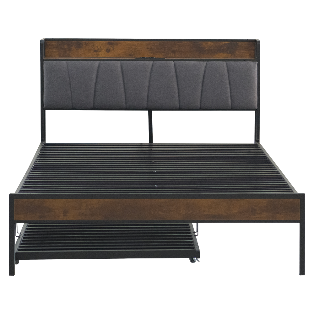 Pat NORDO, negru / gri