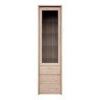 Vitrina TYP 4 NORTY, PAL melaminat, stejar sonoma
