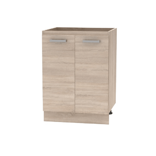 Cabinet inferior 60 2DV NOVA PLUS NOPL-057-0S, stejar sonoma