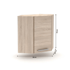Dulap bucatarie modular NOVA PLUS NOPL-013-OH, vedere 3