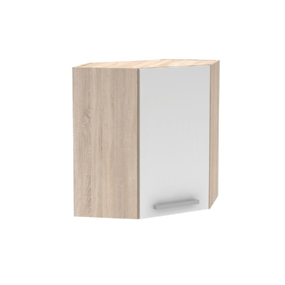 Cabinet superior de colt NOVA PLUS NOPL-013-OH, stejar sonoma/alb, universala