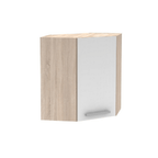 Cabinet superior de colt NOVA PLUS NOPL-013-OH, stejar sonoma/alb, universala