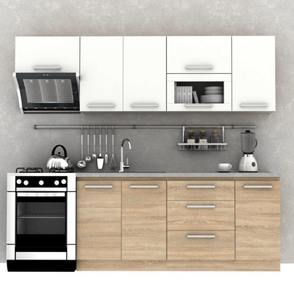 Dulap superior cu digestor 1DV, NOVA PLUS NOPL-011-OH