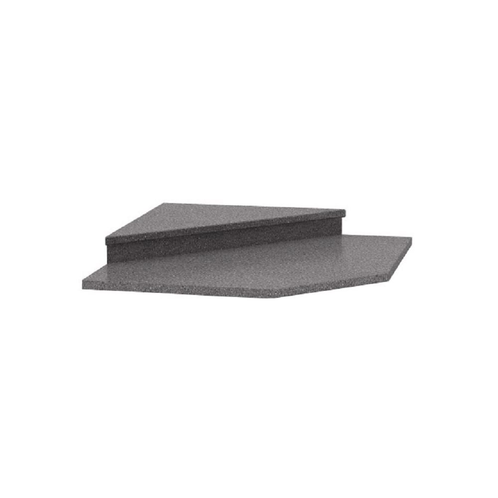 Extensie pentru dulapul de colt 065 NOVA PLUS, decor de granit antracit