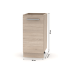 Dulap bucatarie modular NOVA PLUS NOPL-054-0S, vedere 3