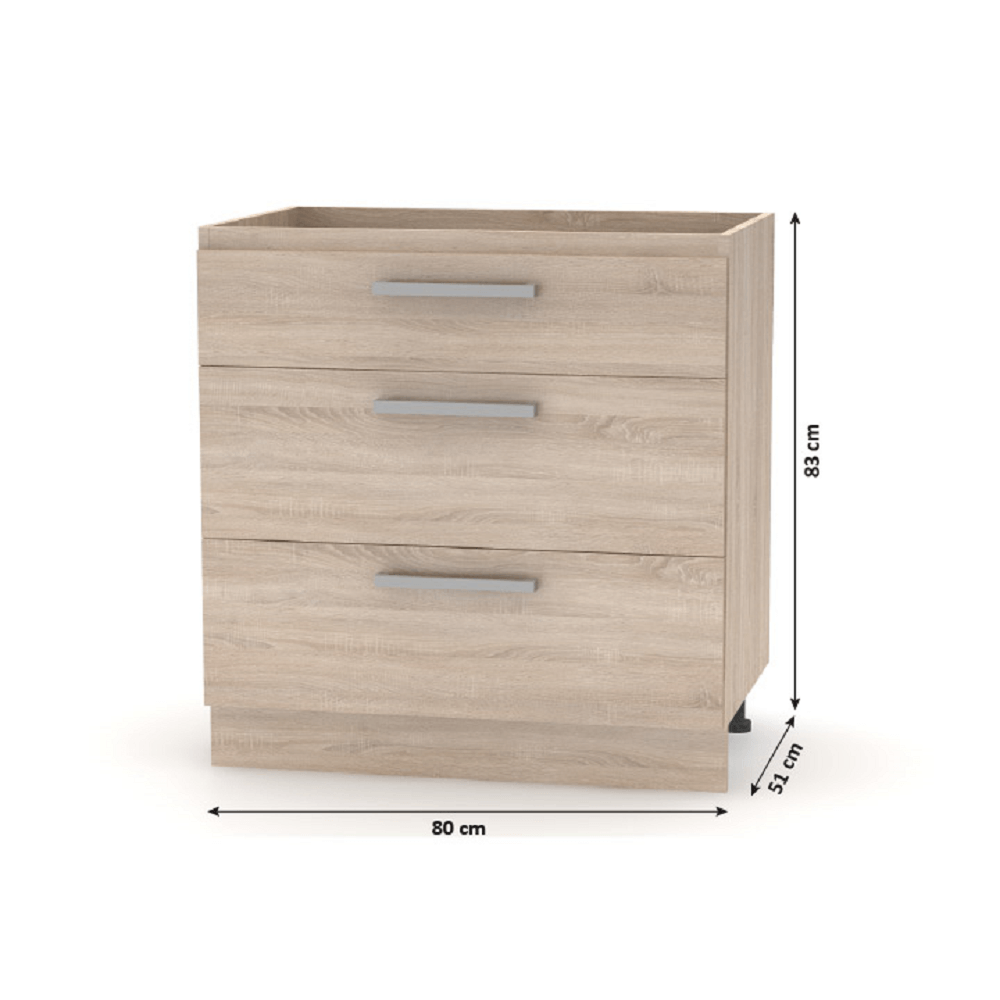 Dulap bucatarie modular NOVA PLUS NOPL-064-0S, vedere 3