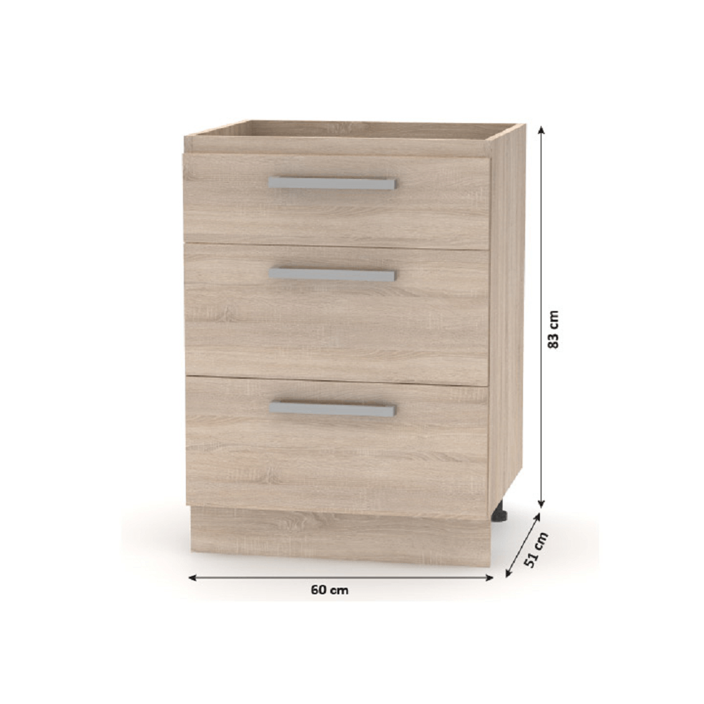 Dulap bucatarie modular NOVA PLUS NOPL-058-0S, vedere 3