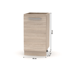 Dulap bucatarie modular NOVA PLUS NOPL-063-0S, vedere 3