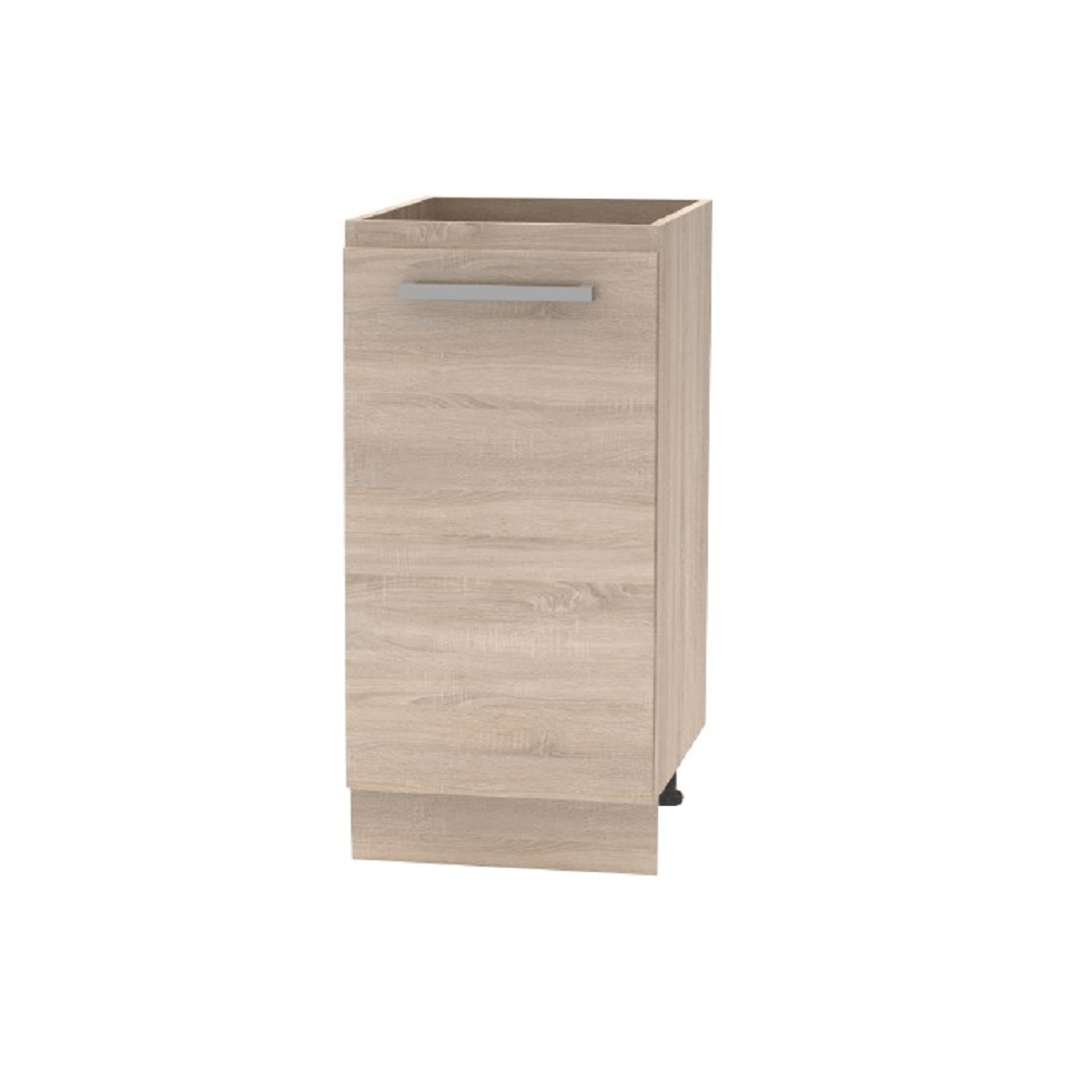 Cabinet inferior 40 1DV NOVA PLUS NOPL-054-0S, stejar sonoma