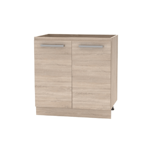 Cabinet inferior 80 2 DV NOVA PLUS NOPL-060-0S, stejar sonoma