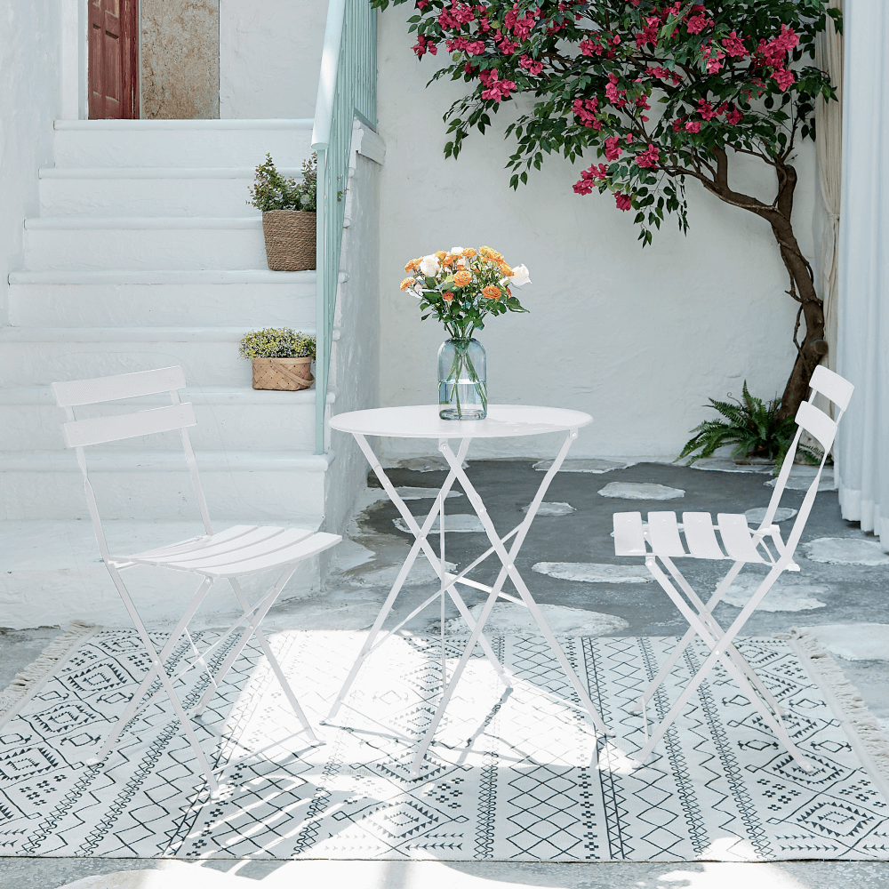 Set gradina OBAX, alb
