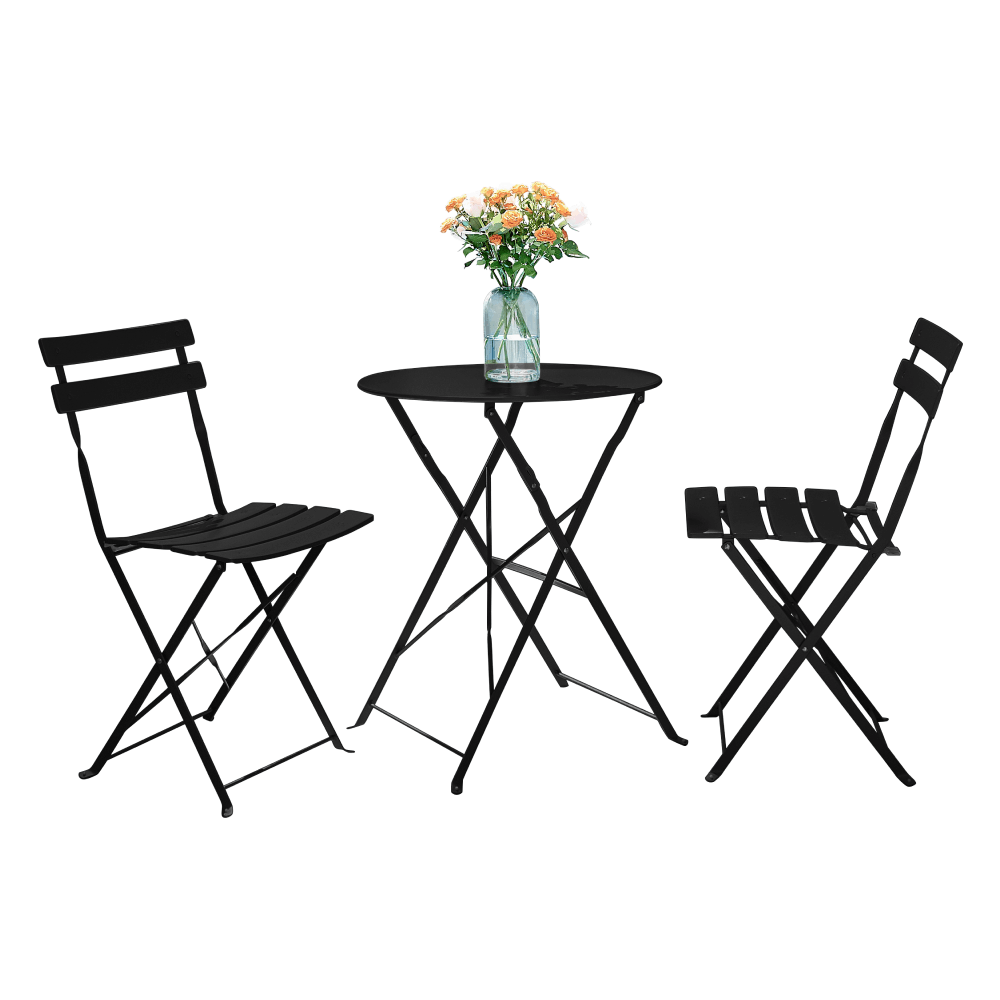 Set gradina 1+2 OBAX, negru, otel