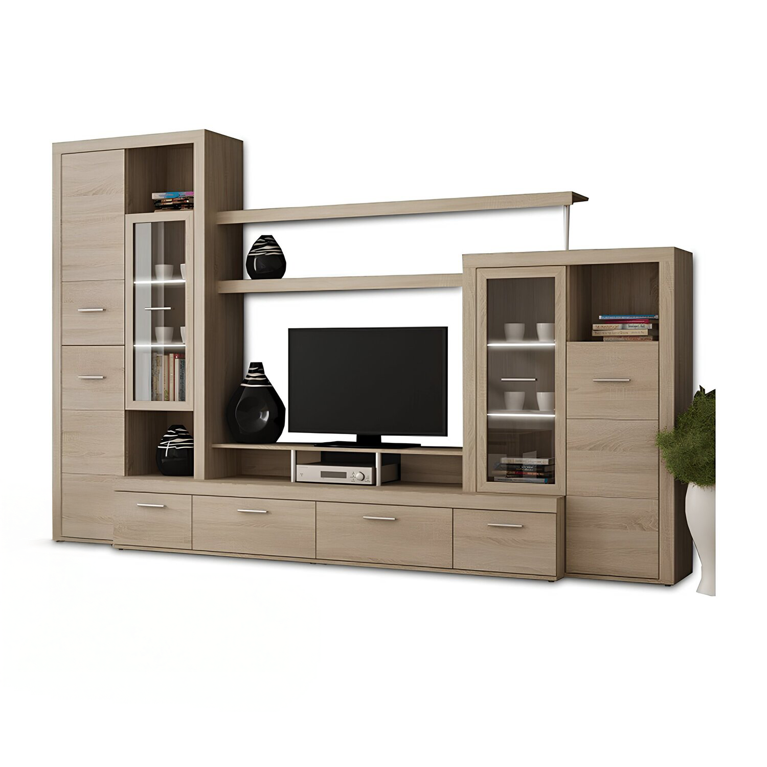 Mobila de living ATLANTIS NEW, stejar sonoma
