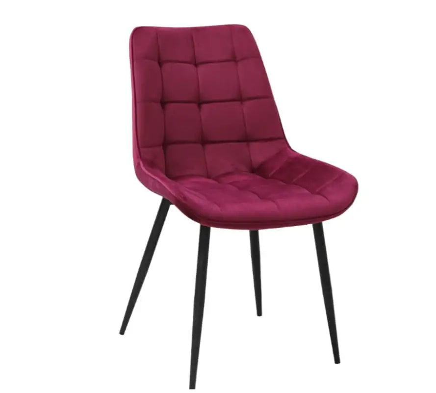Scaun tapitat living din si picioare metalice, vedere 8