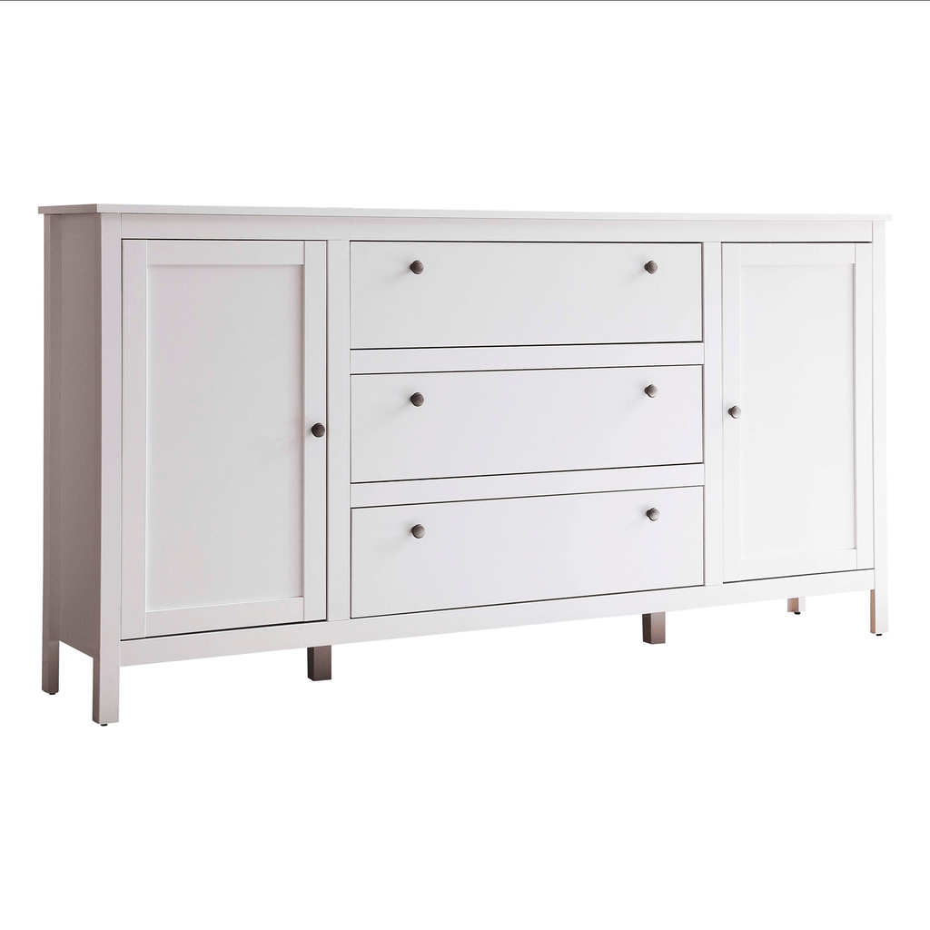 Comoda 2D3S OLJE, alb