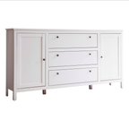 Comoda 2D3S OLJE, alb