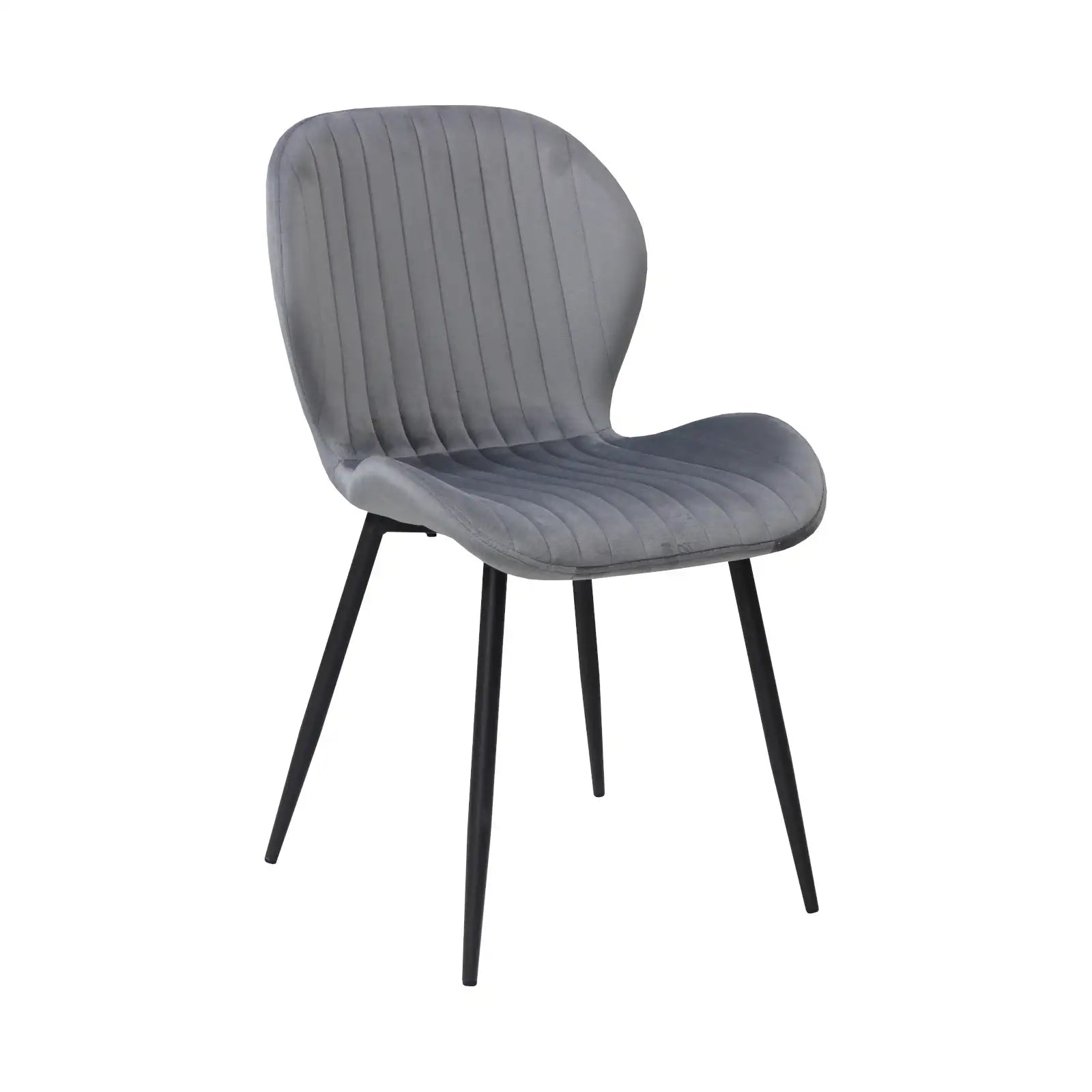 Scaun tapitat living din si picioare metalice Opet, vedere 6