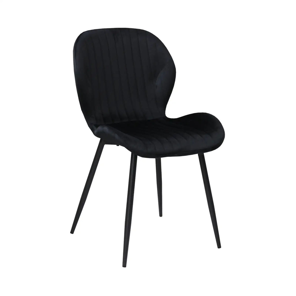 Scaun tapitat living din si picioare metalice Opet, vedere 8
