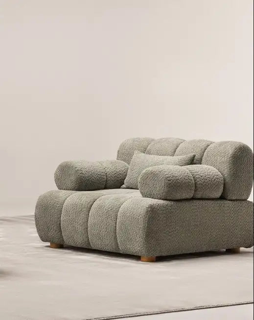 Fotoliu modern Boucle Oslo – Maxinova (imaginea 1)