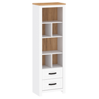 Raft deschis LANZETTE R, alb alba/stejar craft auriu