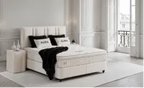 Saltea, alb, ferma, 160x200x33 cm, Aura Sleep