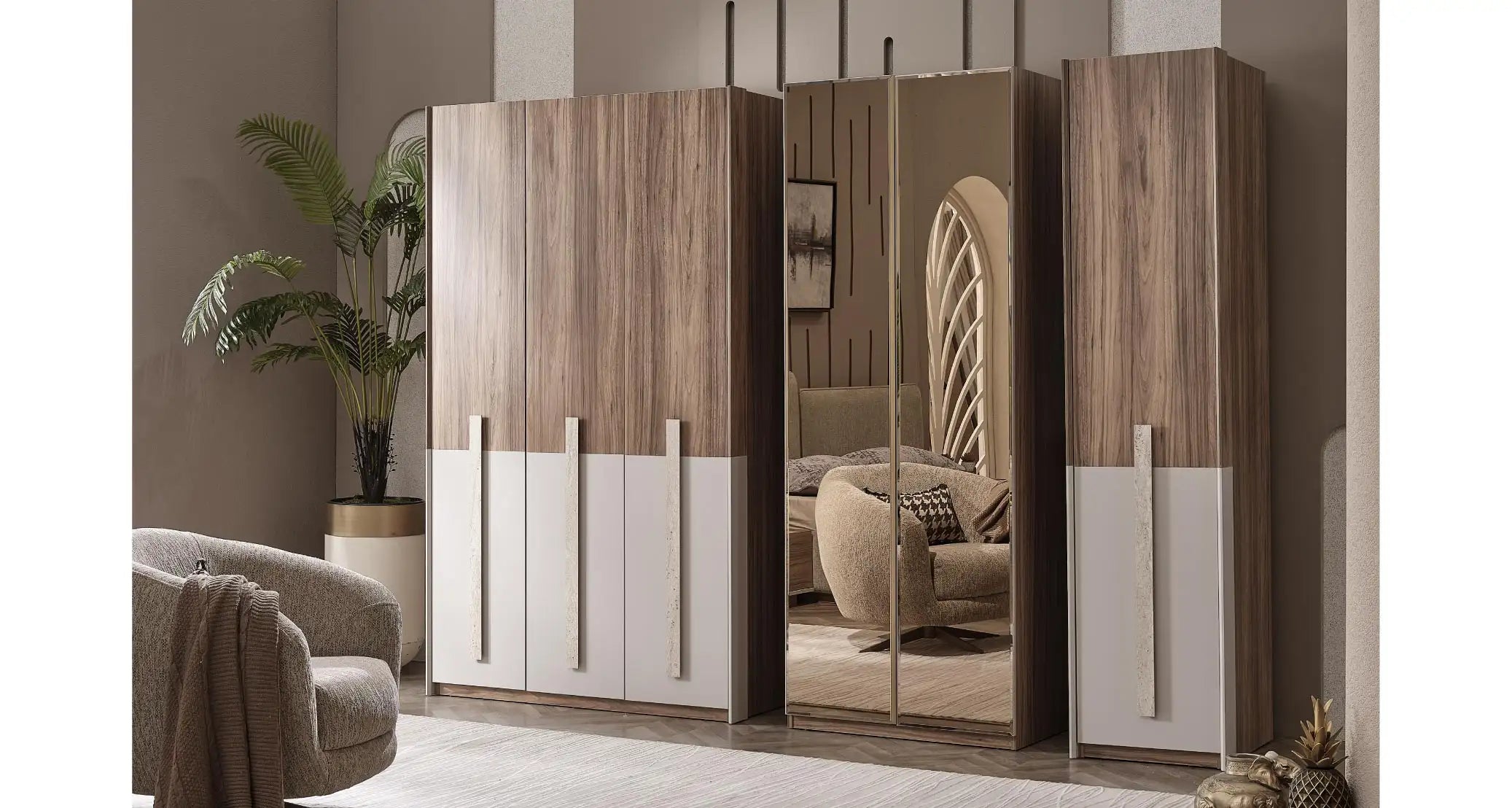 Set dormitor modular Mobilier 6 usi, vedere 5