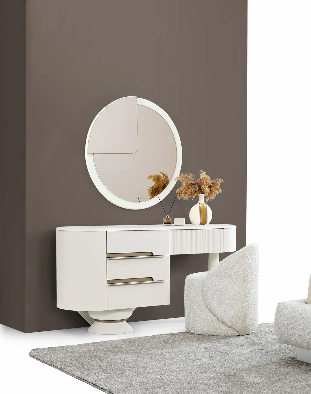 Set dormitor tapitat Mobilier Palermo, vedere 6