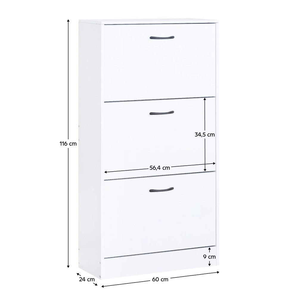Pantofar Botoria – schiță cu dimensiuni