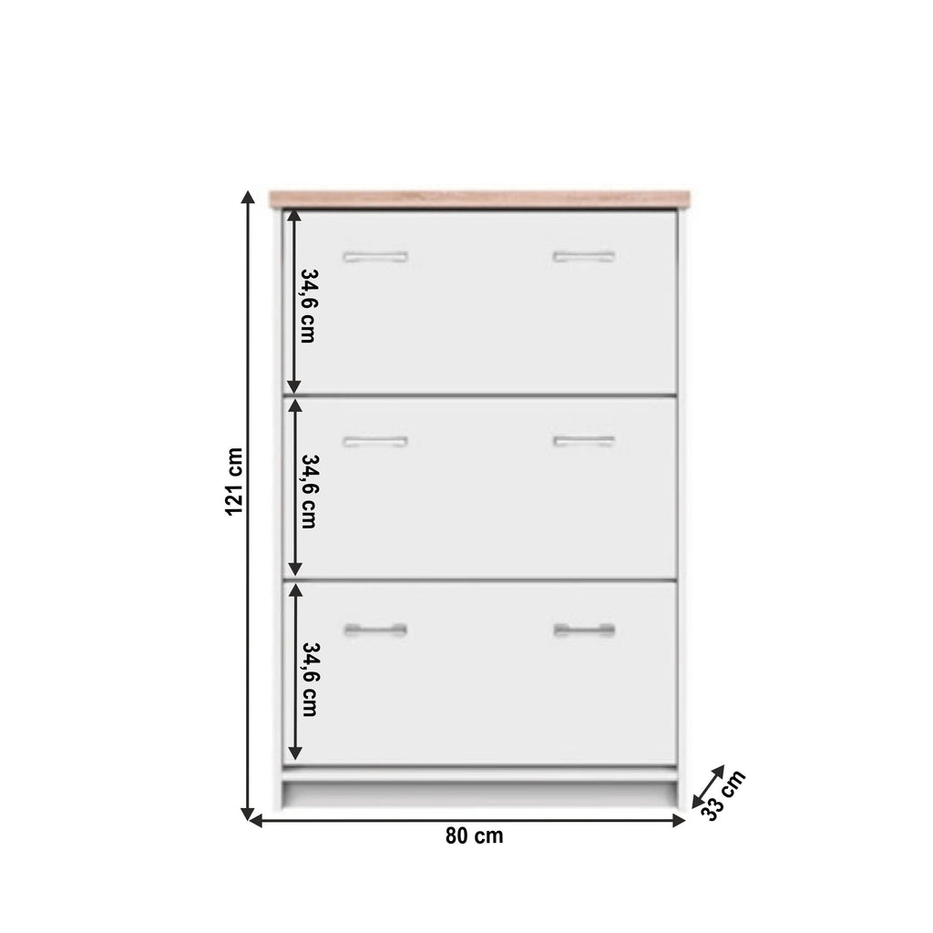 Pantofar Topty – schiță cu dimensiuni, imaginea 2